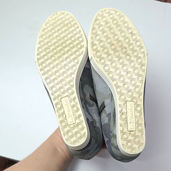 Linea Paolo Felicia Women's Platform Wedge Sneaker‎ Camouflage Size 9.5 - Picture 15 of 15